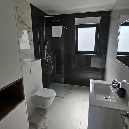 Luxury Malinska Sky With Private Pool Apartman